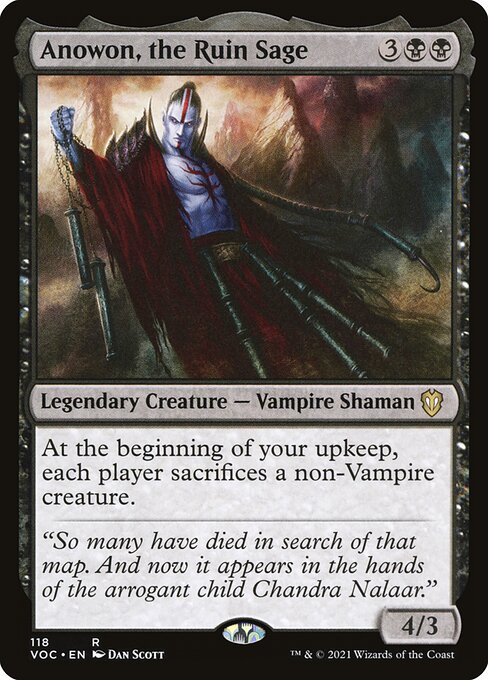 Anowon, the Ruin Sage (118) [Crimson Vow Commander]