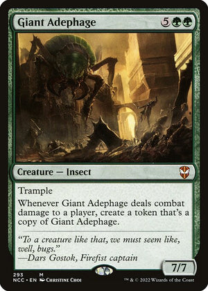 Giant Adephage (293) [New Capenna Commander]