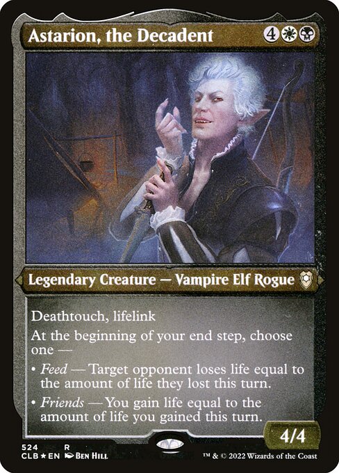 Astarion, the Decadent (524) [Commander Legends: Battle for Baldur's Gate]