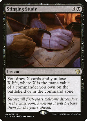 Stinging Study (44) [Commander 2021]