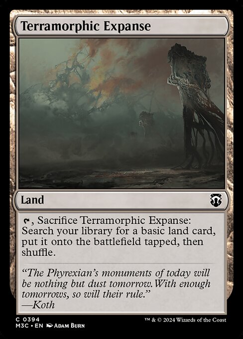 Terramorphic Expanse (394) [Modern Horizons 3 Commander]