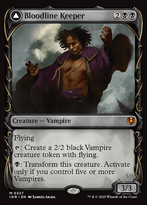 Bloodline Keeper // Lord of Lineage (327) [Innistrad Remastered]