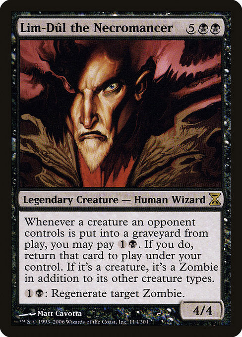 Lim-Dûl the Necromancer (114) [Time Spiral]