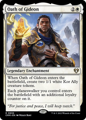 Oath of Gideon (830) [Commander Masters]