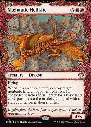 Magmatic Hellkite (301) [Tarkir: Dragonstorm]