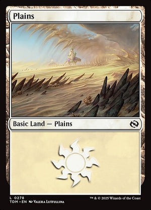 Plains (278) [Tarkir: Dragonstorm]