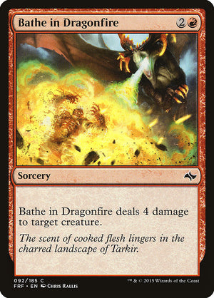 Bathe in Dragonfire (92) [Fate Reforged]