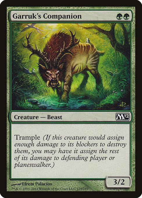 Garruk's Companion (175) [Magic 2012]