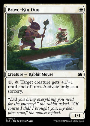 Brave-Kin Duo (3) [Bloomburrow]