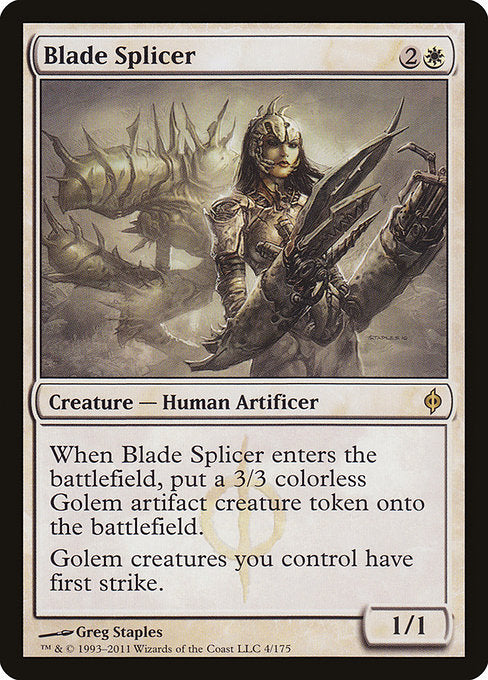 Blade Splicer (4) [New Phyrexia]