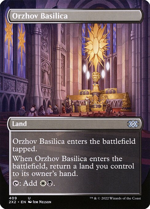 Orzhov Basilica (409) [Double Masters 2022] [Borderless]