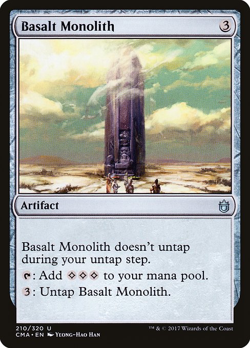 Basalt Monolith (210) [Commander Anthology]