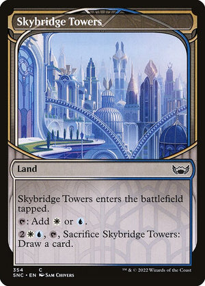 Skybridge Towers (354) [Streets of New Capenna] [Showcase]