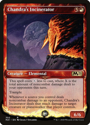 Chandra's Incinerator (302) [Core Set 2021] [Showcase]