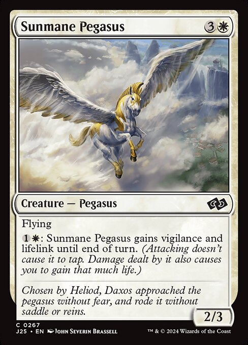 Sunmane Pegasus (267) [Foundations Jumpstart]