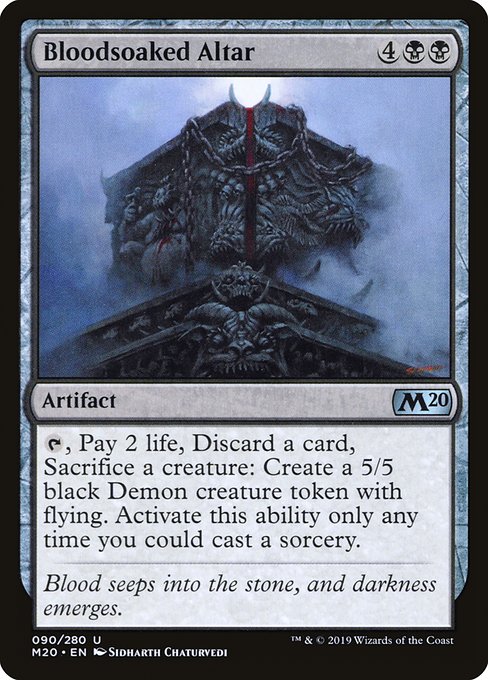 Bloodsoaked Altar (90) [Core Set 2020]