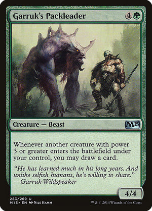 Garruk's Packleader (283) [Magic 2015]