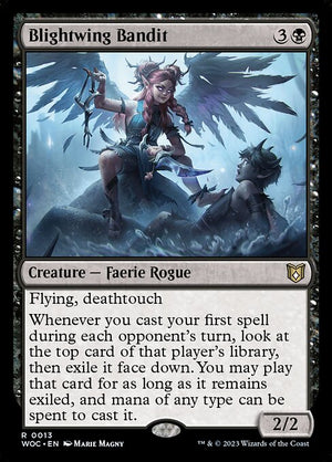 Blightwing Bandit (13) [Wilds of Eldraine Commander]