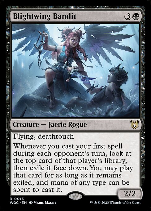 Blightwing Bandit (13) [Wilds of Eldraine Commander]