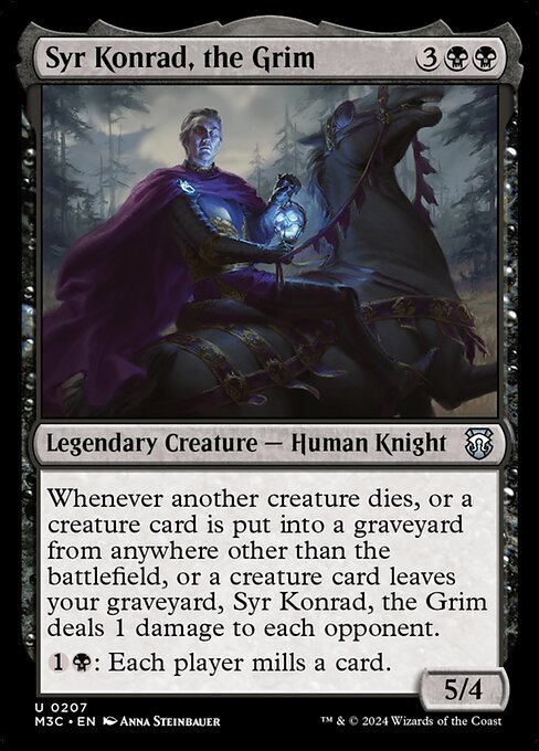 Syr Konrad, the Grim (207) [Modern Horizons 3 Commander]
