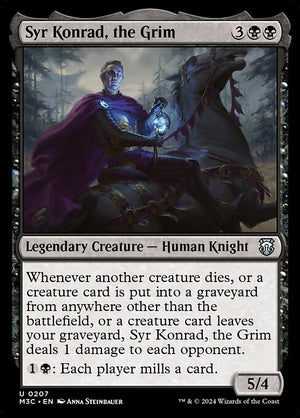 Syr Konrad, the Grim (207) [Modern Horizons 3 Commander]