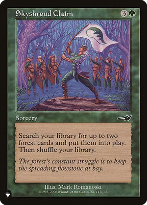 Skyshroud Claim (NEM-117) [The List]