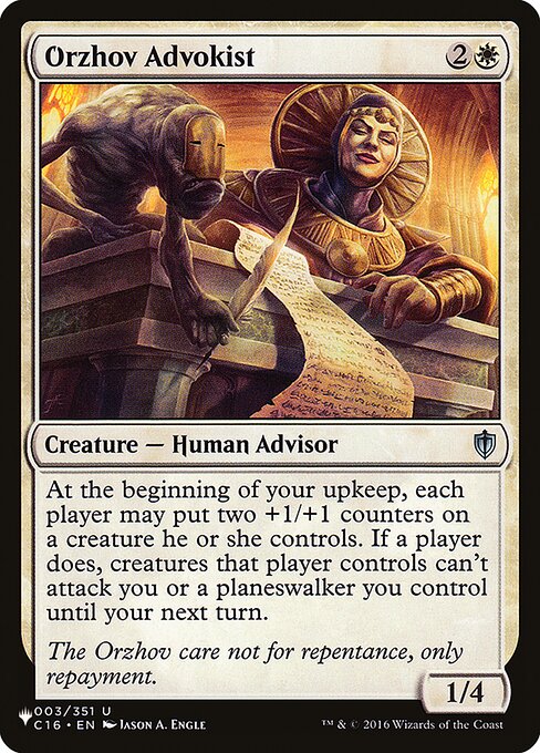 Orzhov Advokist (C16-3) [The List]