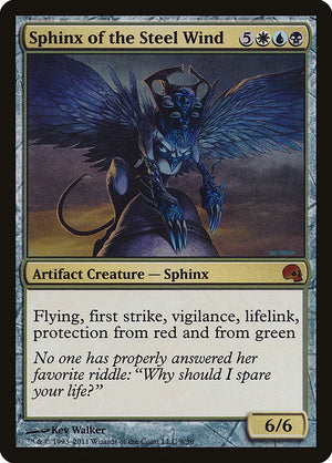 Sphinx of the Steel Wind (9) [Premium Deck Series: Graveborn]