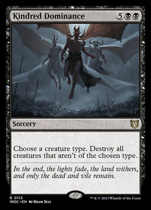 Kindred Dominance (113) [Wilds of Eldraine Commander]