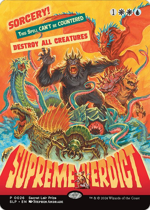 Supreme Verdict (26) [Secret Lair Showdown]