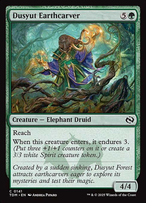 Dusyut Earthcarver (141) [Tarkir: Dragonstorm]