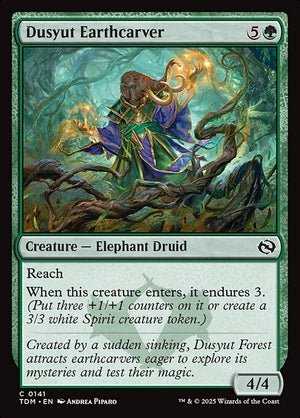 Dusyut Earthcarver (141) [Tarkir: Dragonstorm]