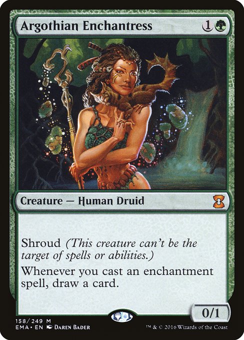 Argothian Enchantress (158) [Eternal Masters]