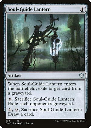 Soul-Guide Lantern (142) [Phyrexia: All Will Be One Commander]