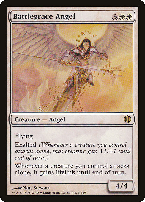 Battlegrace Angel (6) [Shards of Alara]