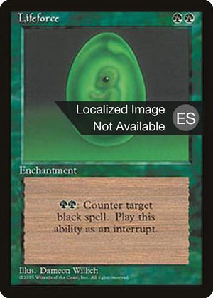 Lifeforce (257) [Fourth Edition Foreign Black Border]