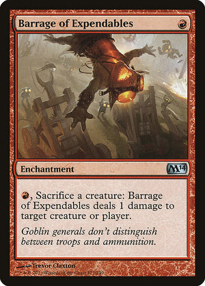 Barrage of Expendables (127) [Magic 2014]