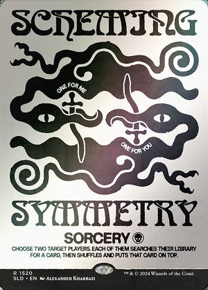 Scheming Symmetry (1520★) [Secret Lair Drop] [Borderless]