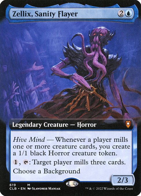 Zellix, Sanity Flayer (619) [Commander Legends: Battle for Baldur's Gate] [Extended Art]