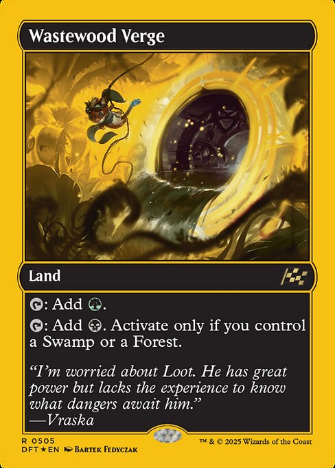 Wastewood Verge (505) [Aetherdrift]