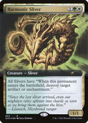 Harmonic Sliver (663) [Secret Lair Drop] [Extended Art]