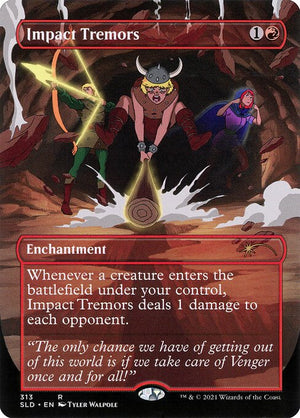 Impact Tremors (313) [Secret Lair Drop] [Borderless]