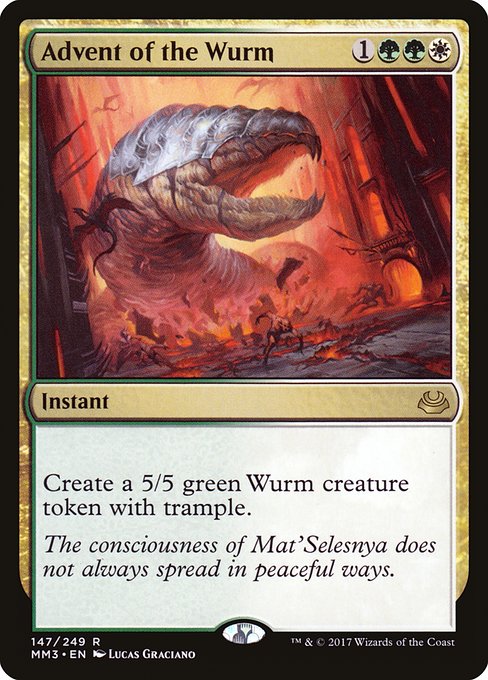 Advent of the Wurm (147) [Modern Masters 2017]