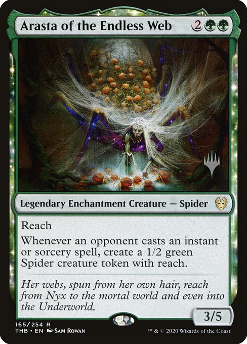Arasta of the Endless Web (165p) [Theros Beyond Death Promos]