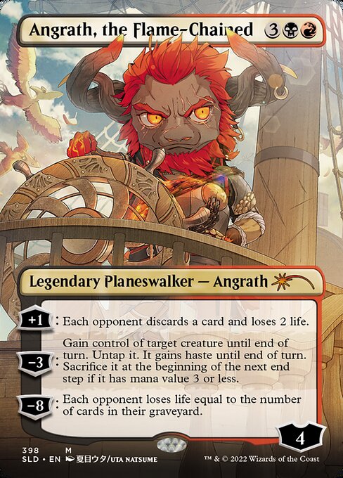 Angrath, the Flame-Chained (398) [Secret Lair Drop] [Borderless]