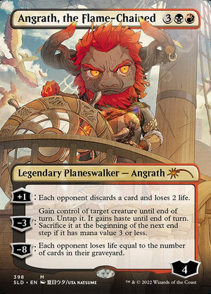 Angrath, the Flame-Chained (398) [Secret Lair Drop] [Borderless]