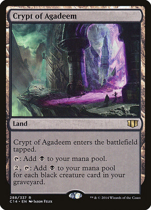Crypt of Agadeem (288) [Commander 2014]