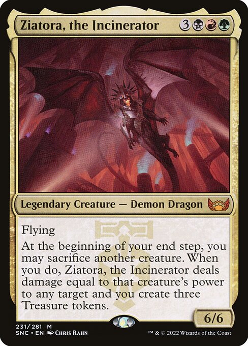 Ziatora, the Incinerator (231) [Streets of New Capenna]