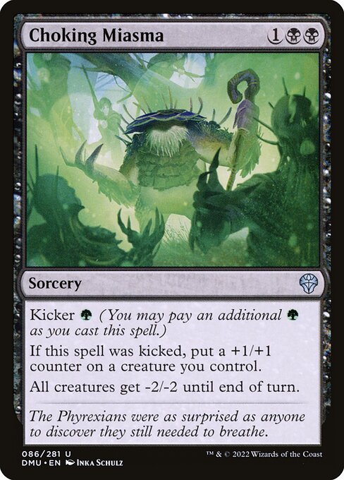 Choking Miasma (86) [Dominaria United]