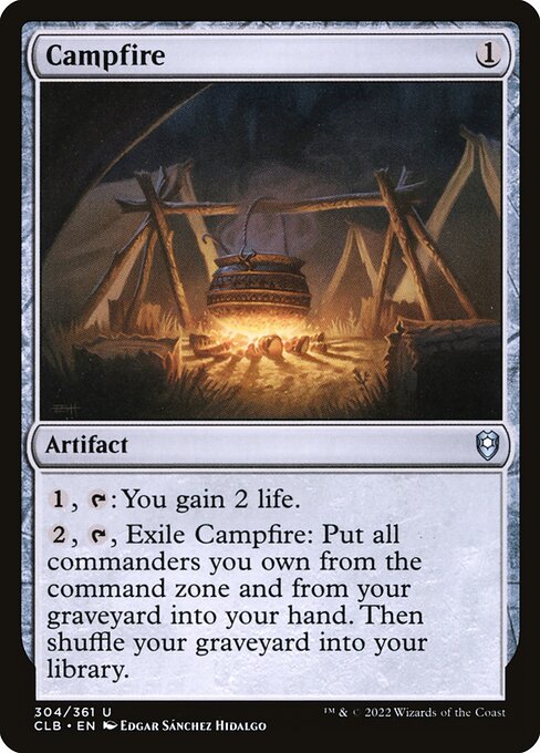 Campfire (304) [Commander Legends: Battle for Baldur's Gate]